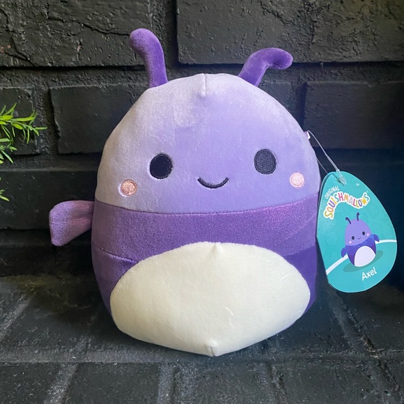 Axel Squishmallow beetle. NWT. 8 inch. - Picture 1 of 4